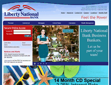 Tablet Screenshot of libertynationalonline.com